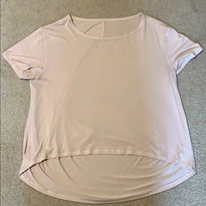 Light pink lululemon top